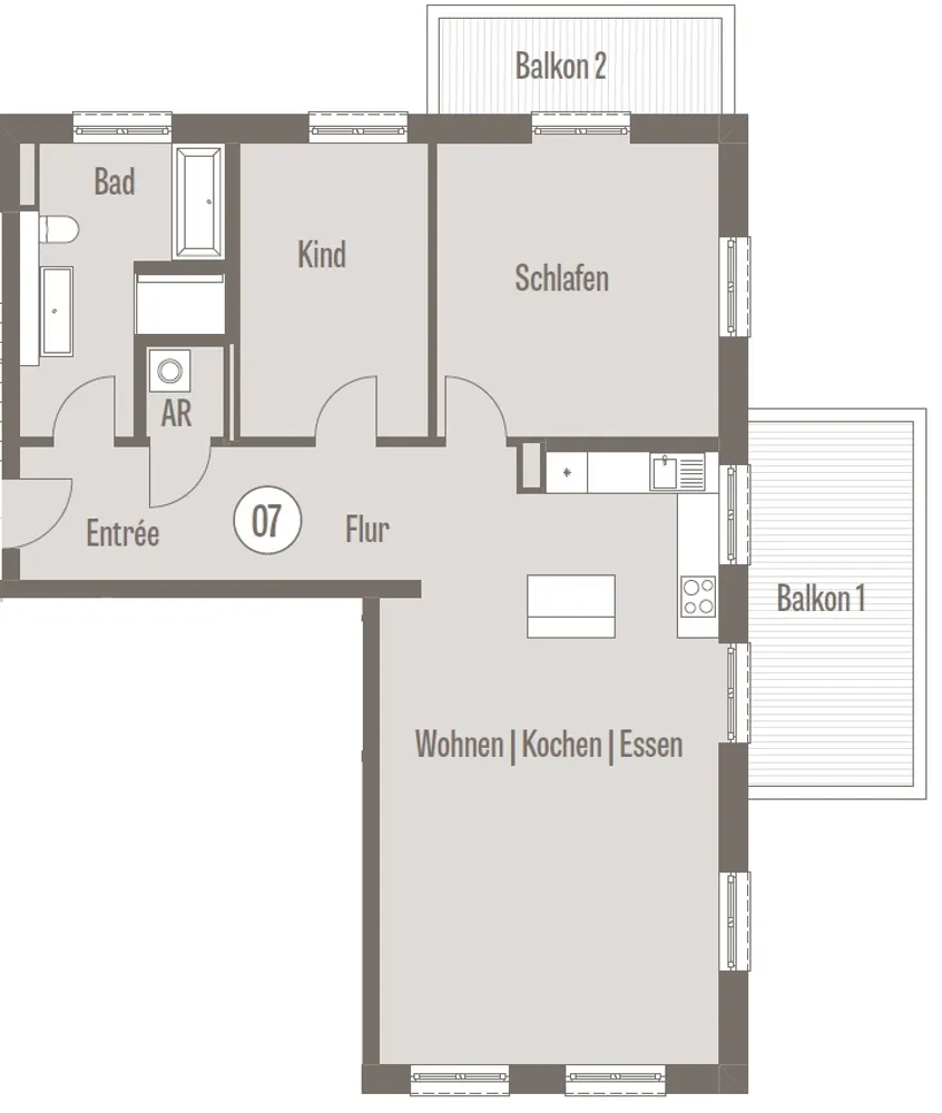3 Zimmer Wohnung mit 111 m² in Leipzig – Bild 8