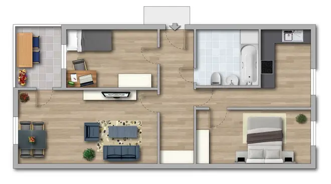 3 room apartment with 65 m² in Magdeburg – Photo 9