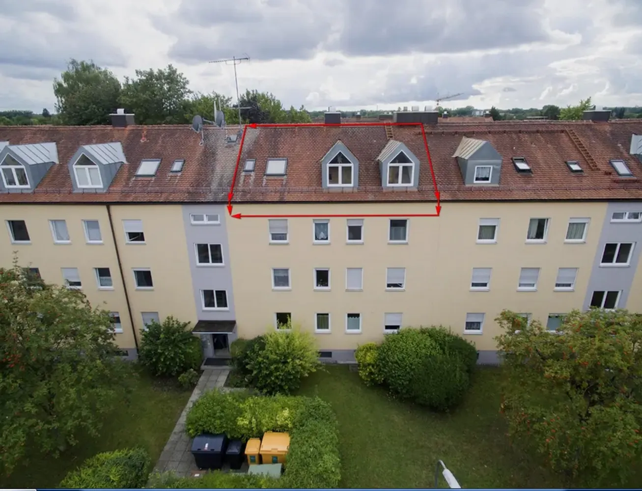 3 Zimmer Wohnung mit 81 m² in Augsburg – Bild 1