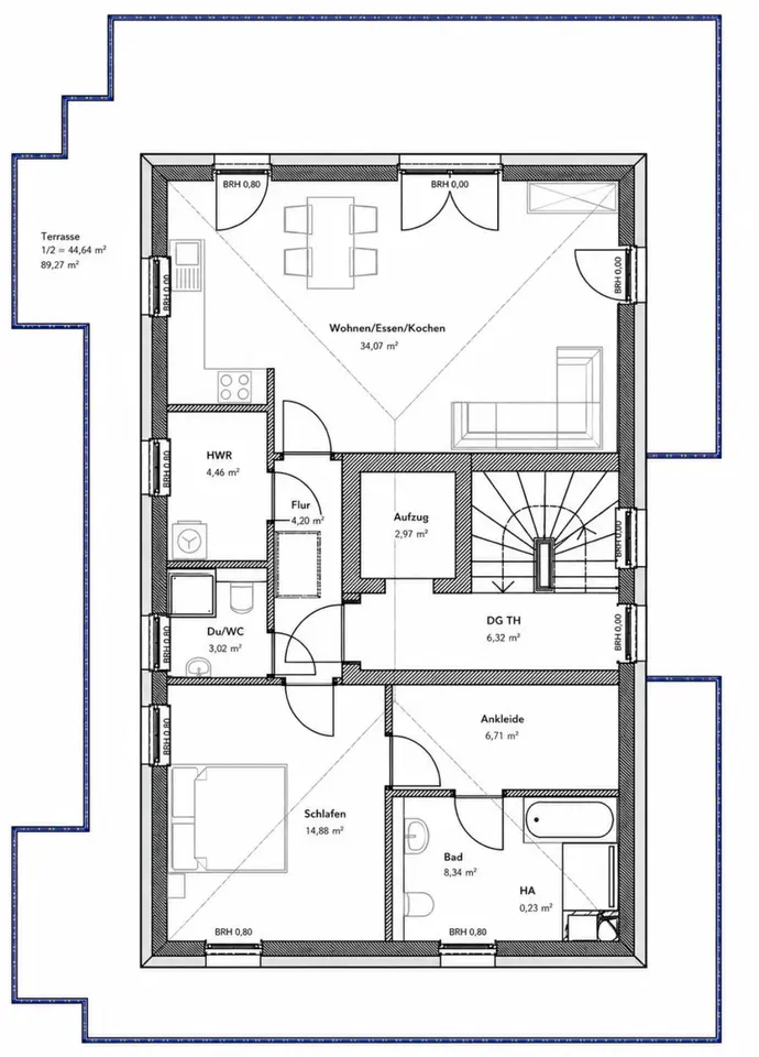 2 Zimmer Wohnung mit 120 m² in Oldenburg – Bild 6