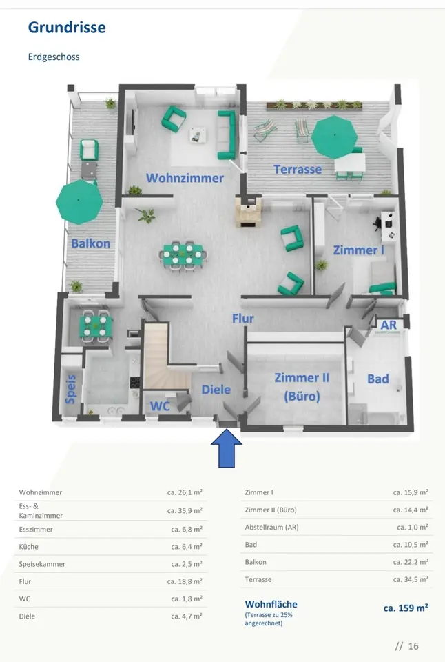 9 Zimmer Haus mit 333 m² in Ettlingen – Bild 4