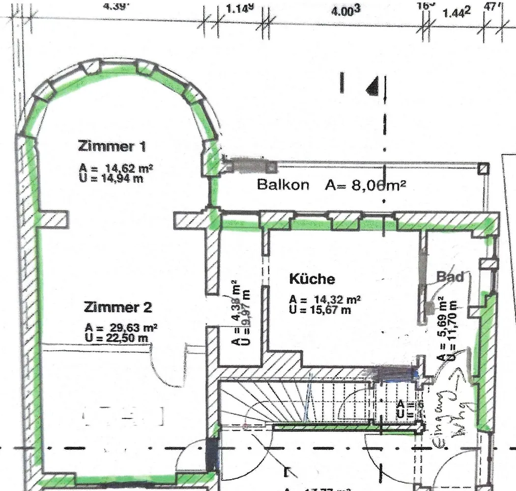 2 Zimmer Wohnung mit 66 m² in Ludwigshafen am Rhein – Bild 5