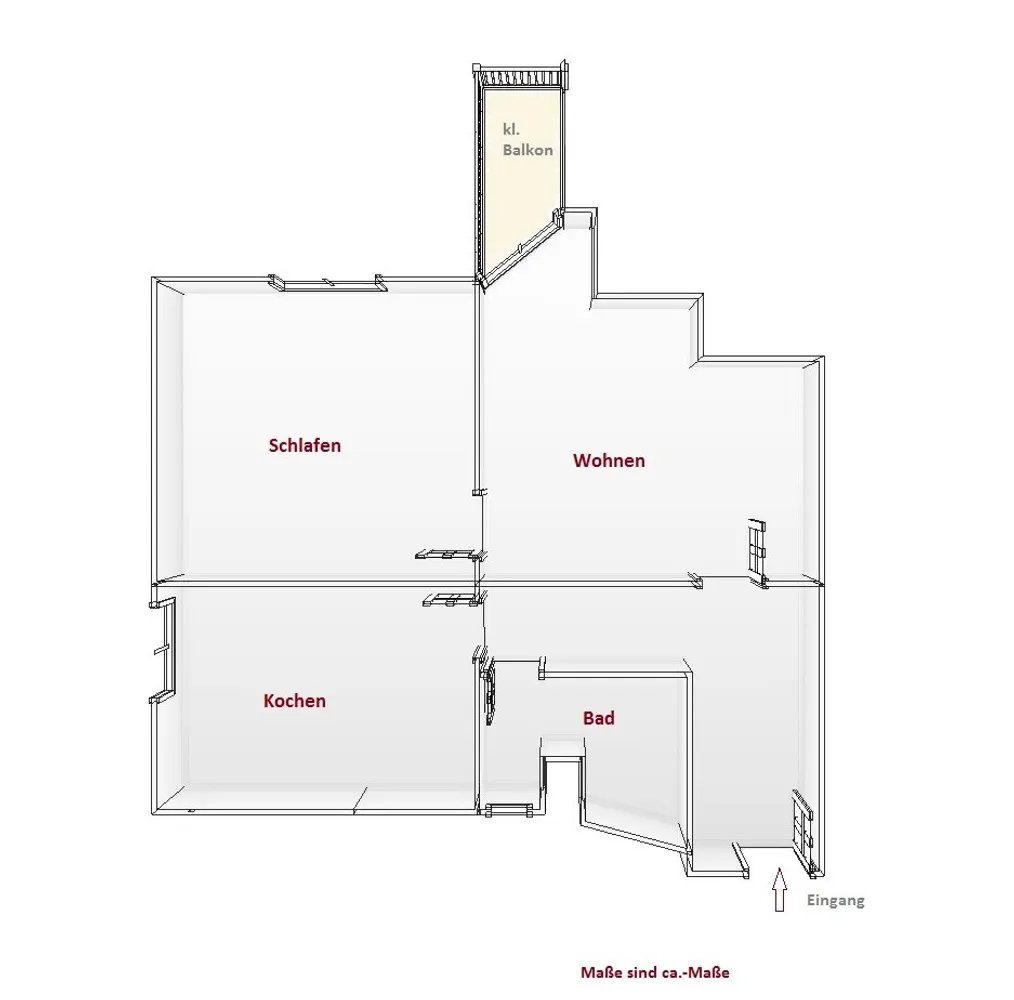 2 Zimmer Wohnung mit 64 m² in Mannheim – Bild 4