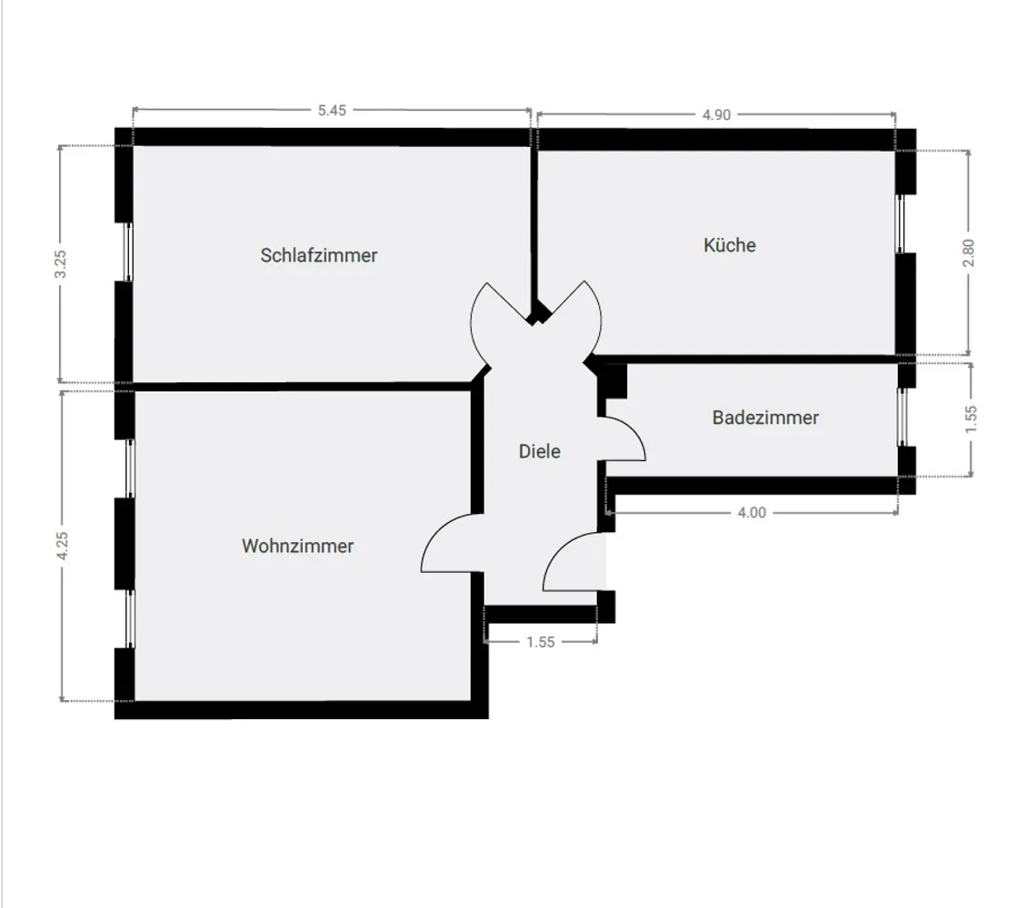 2 Zimmer Wohnung mit 62 m² in Nordhausen – Bild 8