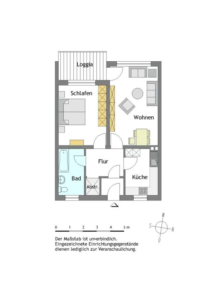 2 Zimmer Wohnung mit 61 m² in Mülheim an der Ruhr – Bild 2