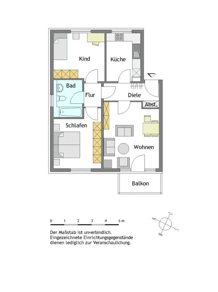 3 Zimmer Wohnung mit 69 m² in Mülheim an der Ruhr – Bild 2