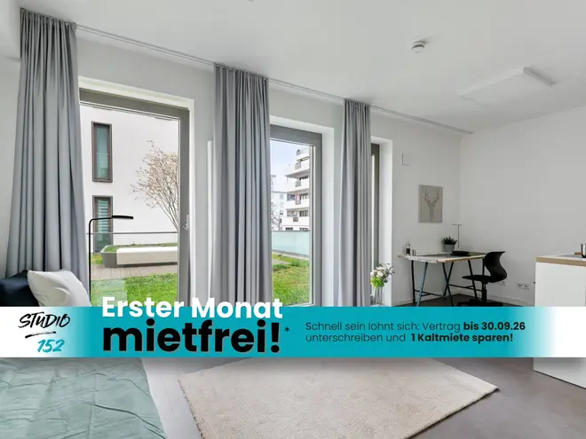 1 room apartment with 25 m² in Wiesbaden – Photo 1