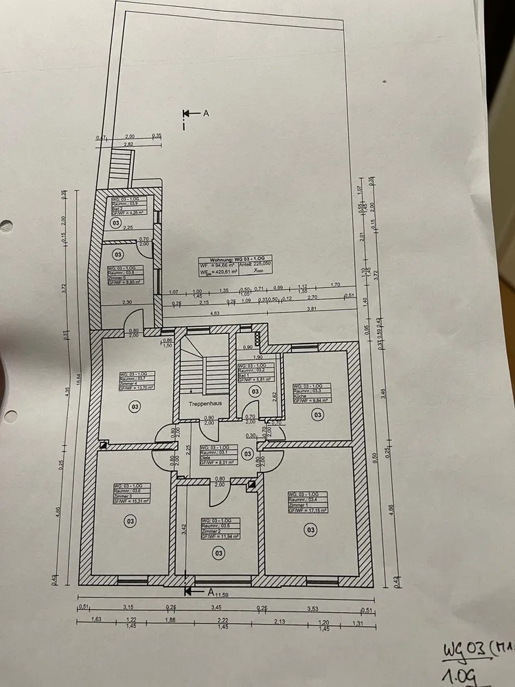 5 Zimmer Wohnung mit 95 m² in Frankfurt am Main – Bild 2