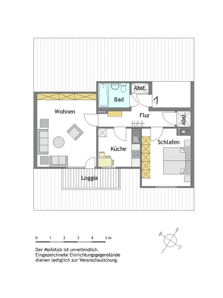 2 Zimmer Wohnung mit 59 m² in Mülheim an der Ruhr – Bild 3