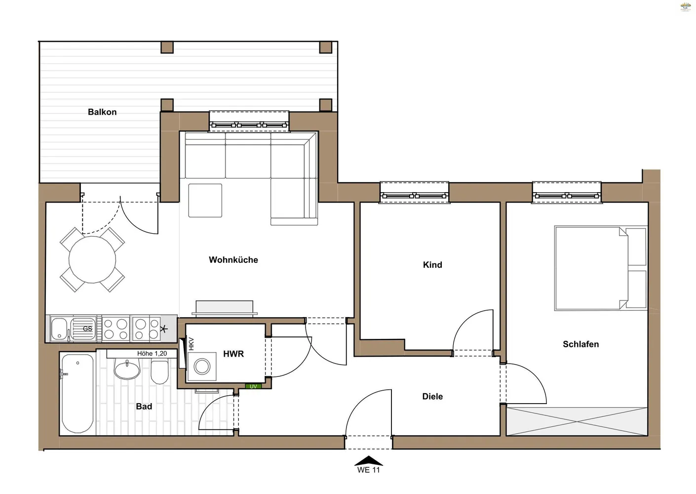 3 Zimmer Wohnung mit 71 m² in Dresden – Bild 5