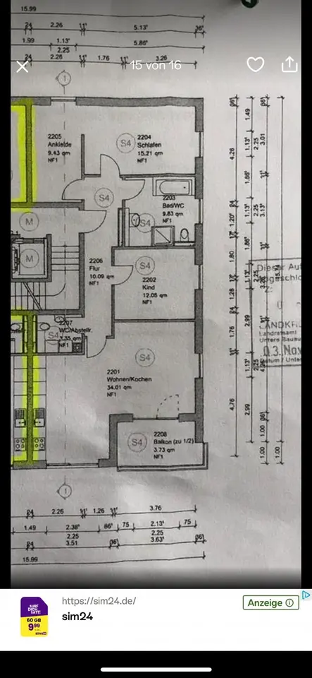 3 Zimmer Wohnung mit 98 m² in Duderstadt – Bild 5