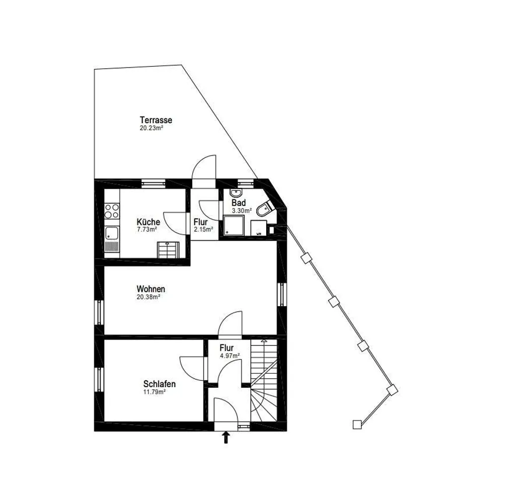 4 Zimmer Haus mit 110 m² in Bremerhaven – Bild 2