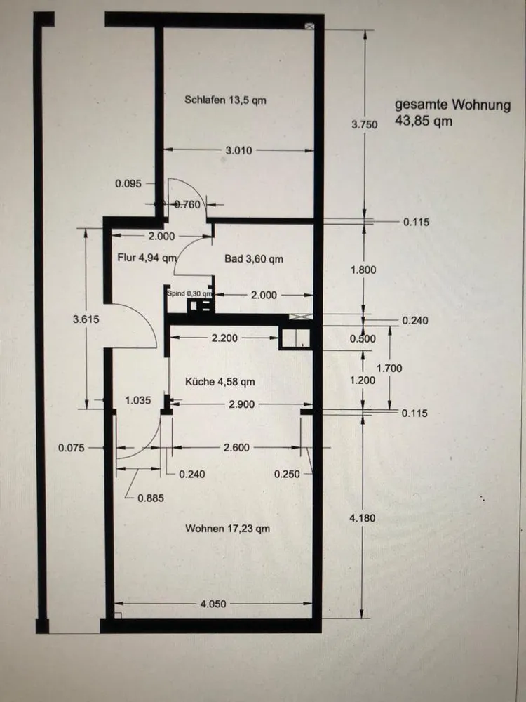 2 Zimmer Wohnung mit 42 m² in Köln – Bild 12