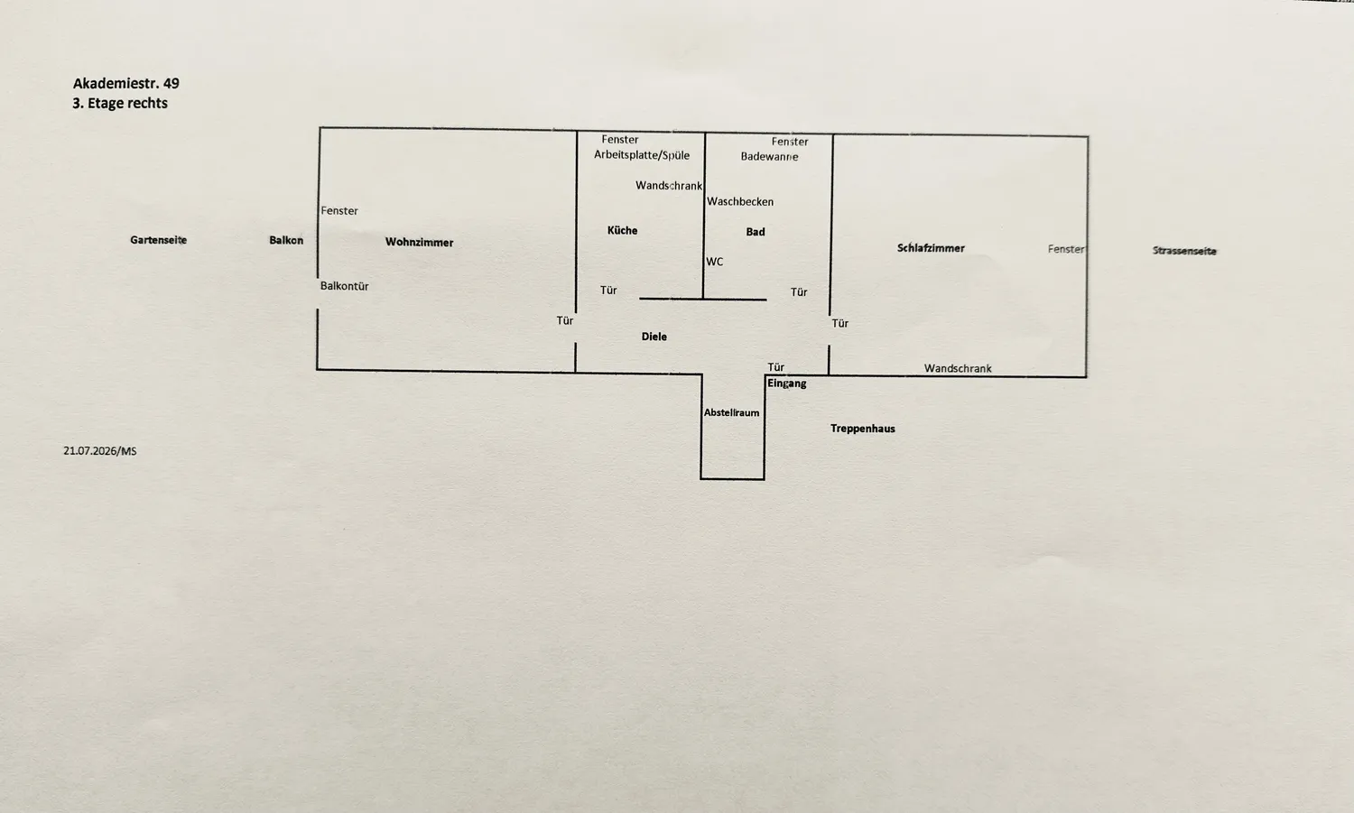 3 Zimmer Wohnung mit 52 m² in Bochum – Bild 11