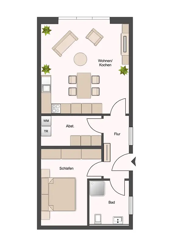 2 Zimmer Wohnung mit 57 m² in Stade – Bild 7