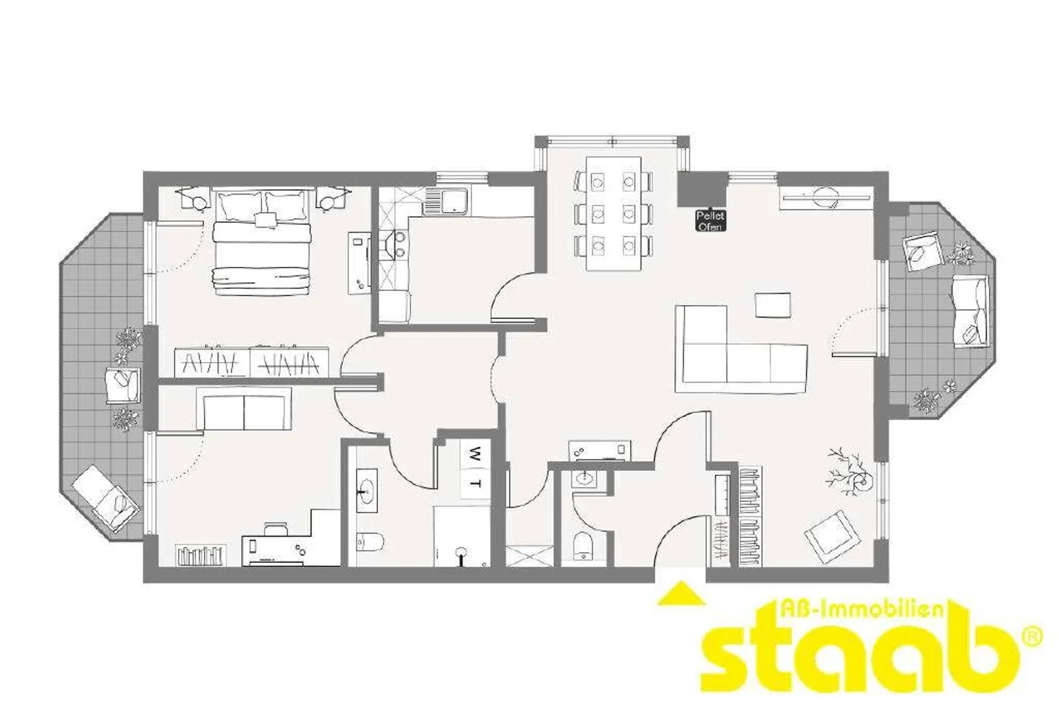 3 Zimmer Wohnung mit 99 m² in Aschaffenburg – Bild 12