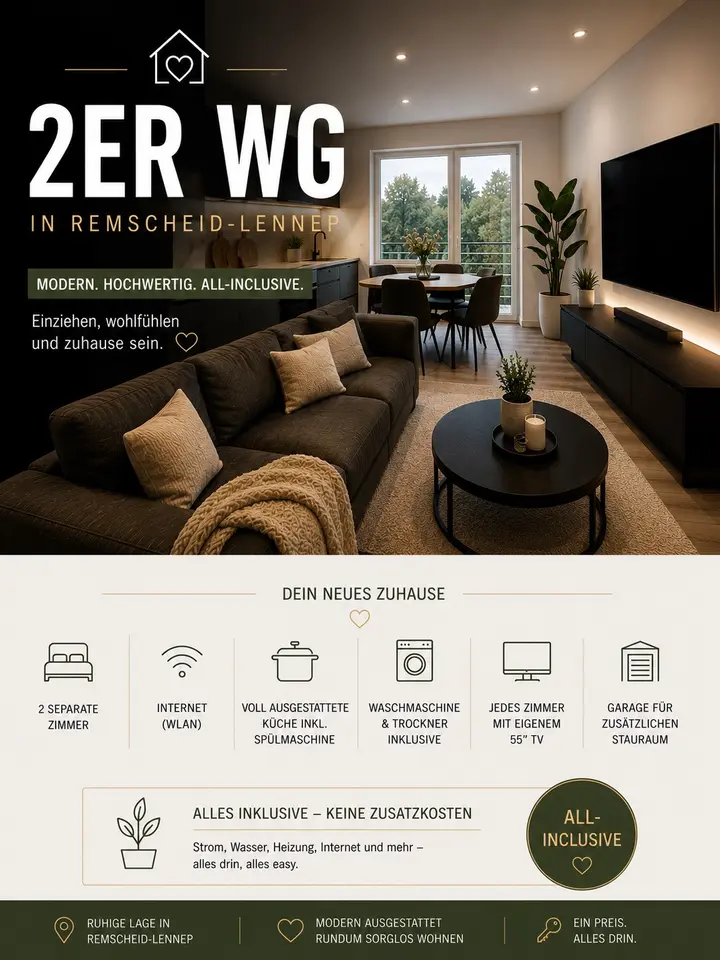 2 Zimmer Wohnung mit 56 m² in Wuppertal – Bild 9