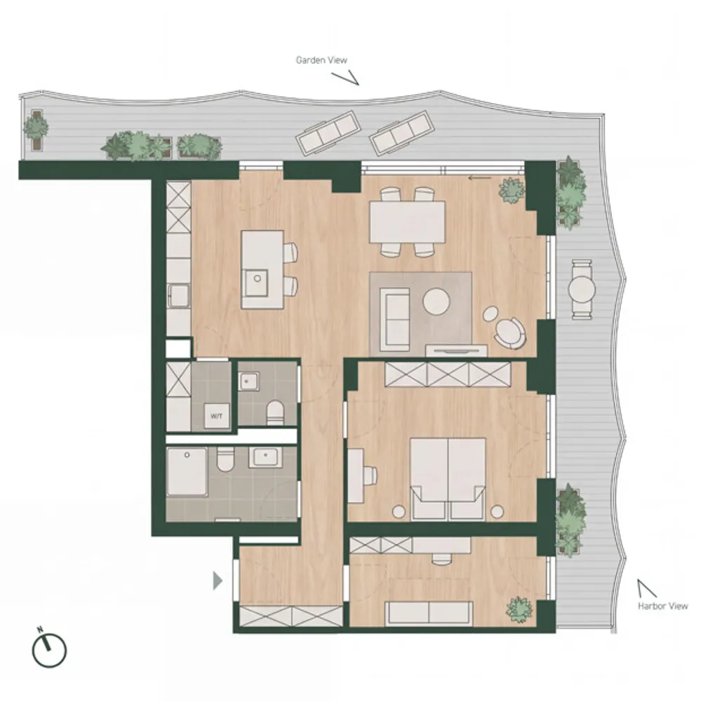 3 Zimmer Wohnung mit 101 m² in Hamburg – Bild 3