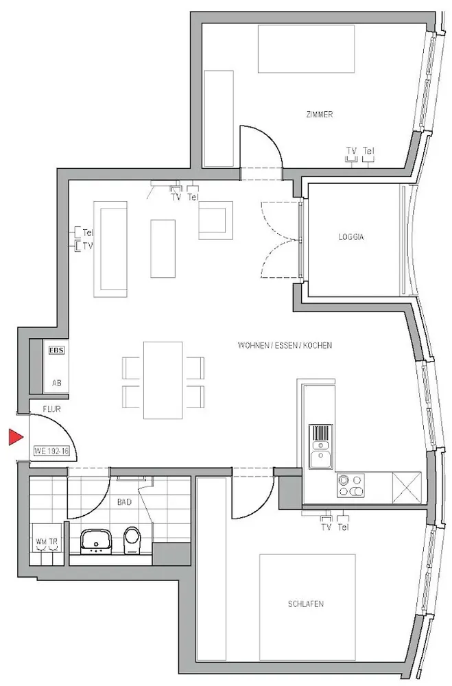 3 Zimmer Wohnung mit 77 m² in Düsseldorf – Bild 9