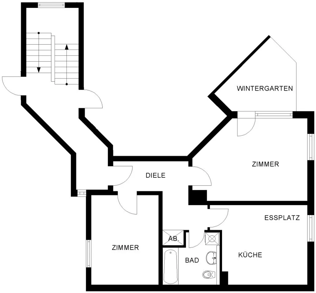 2 Zimmer Wohnung mit 68 m² in Bochum – Bild 3