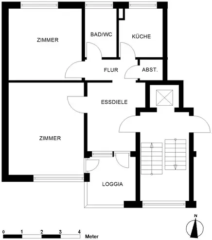 2 Zimmer Wohnung mit 64 m² in Bremerhaven – Bild 3