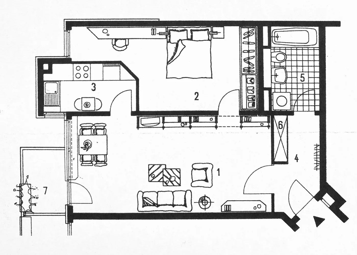 2 room apartment with 59 m² in Cologne – Photo 5