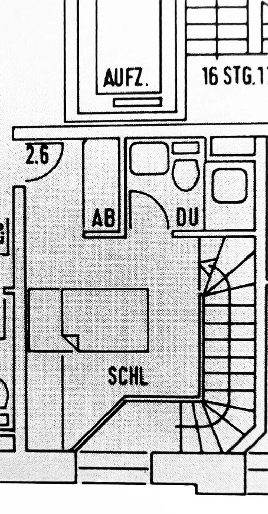 2 Zimmer Wohnung mit 35 m² in Mannheim – Bild 3