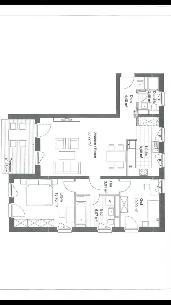 3 room apartment with 91 m² in Frankfurt am Main – Photo 8