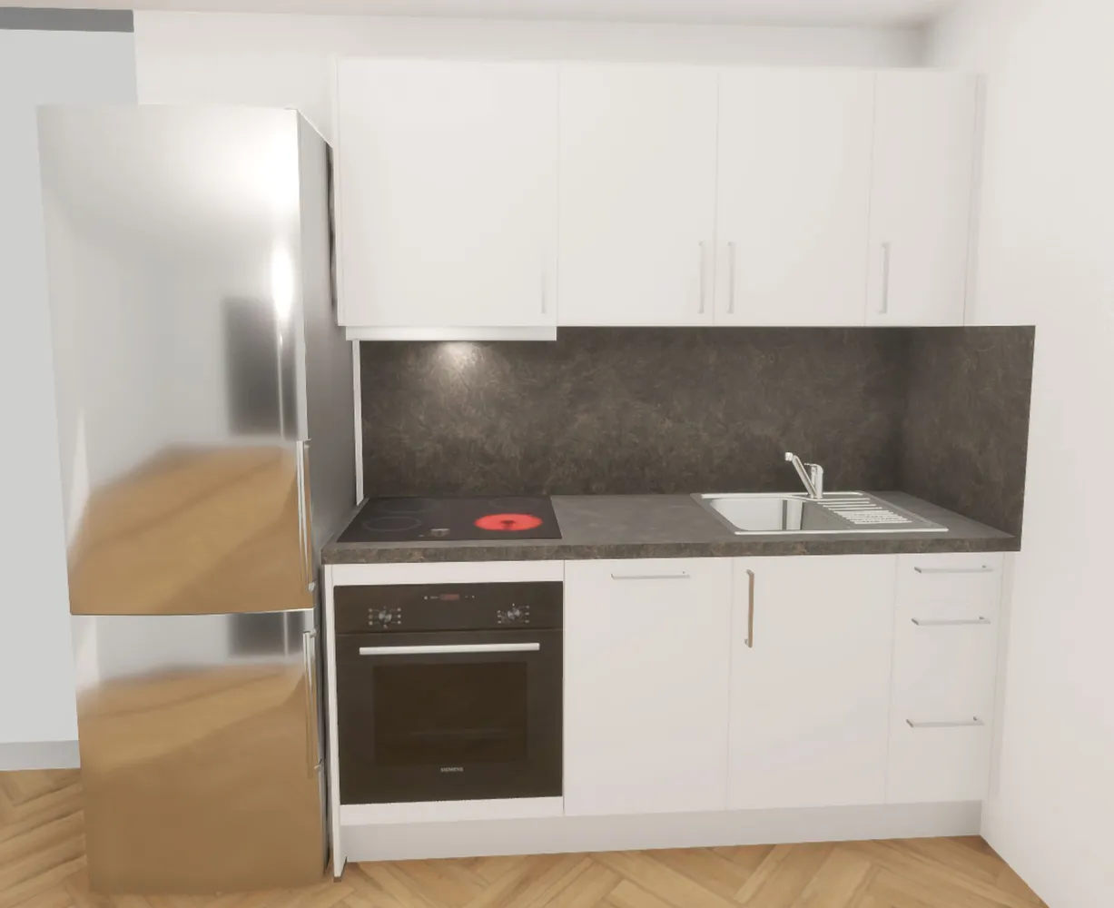 1 Zimmer Wohnung mit 33 m² in Augsburg – Bild 2
