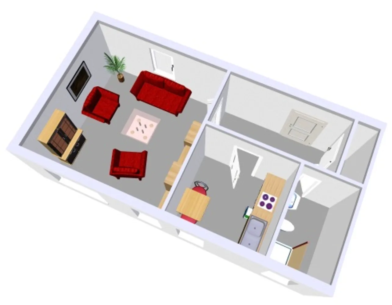 3 Zimmer Wohnung mit 57 m² in Kiel – Bild 2