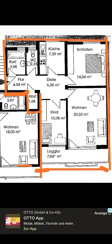 3 Zimmer Wohnung mit 70 m² in Ingolstadt – Bild 4