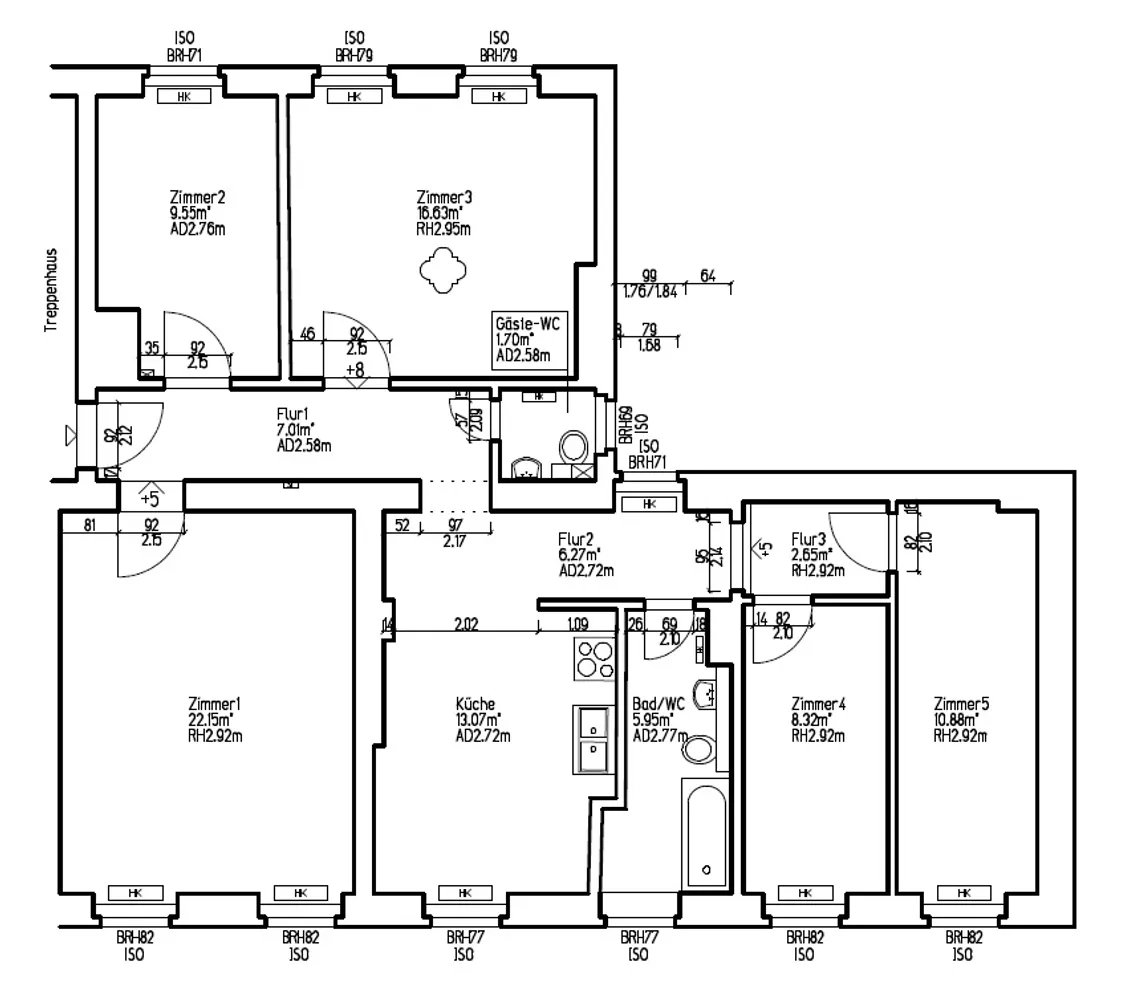 5 Zimmer Wohnung mit 104 m² in Berlin – Bild 12