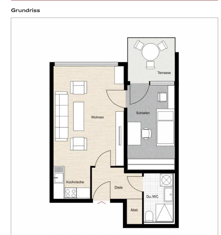 2 Zimmer Wohnung mit 49 m² in Erlangen – Bild 4