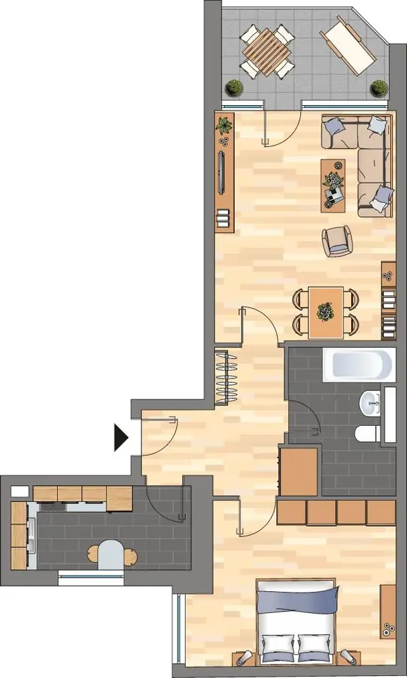 2 Zimmer Wohnung mit 67 m² in Witten – Bild 6