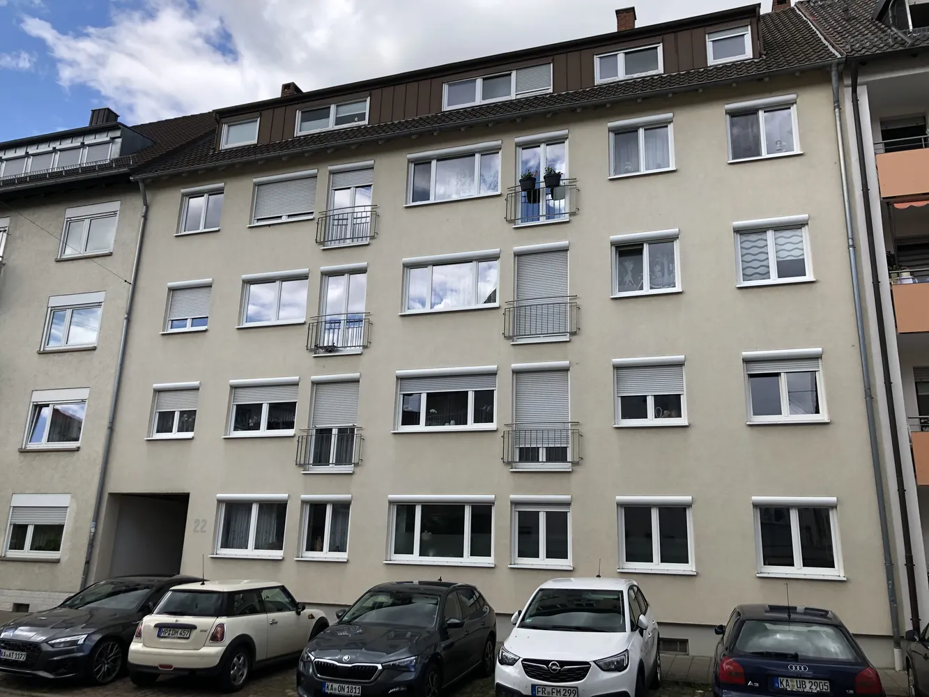 2 Zimmer Wohnung mit 37 m² in Karlsruhe – Bild 1