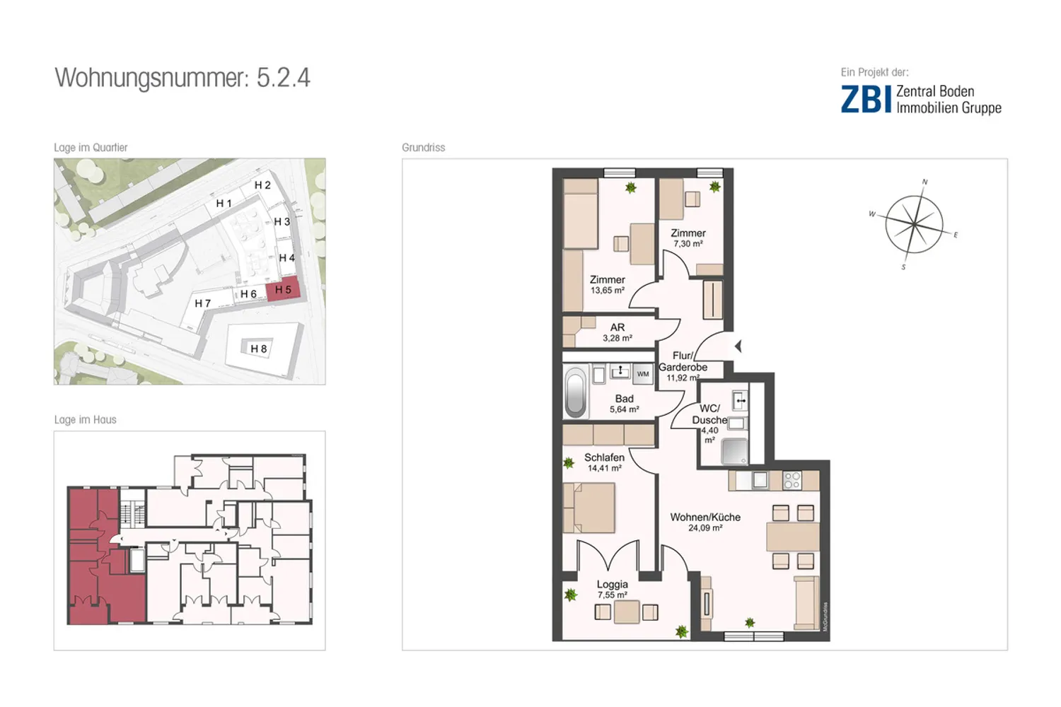 3 Zimmer Wohnung mit 88 m² in Dresden – Bild 3