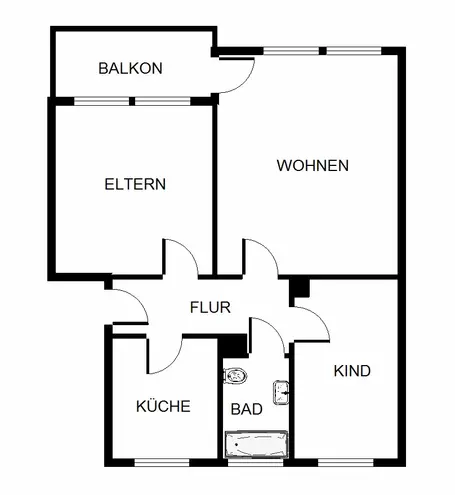 3 room apartment with 68 m² in Bochum – Photo 3