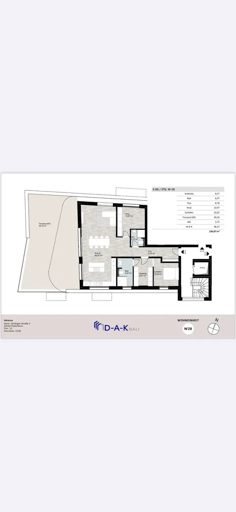 3 Zimmer Wohnung mit 137 m² in Paderborn – Bild 2