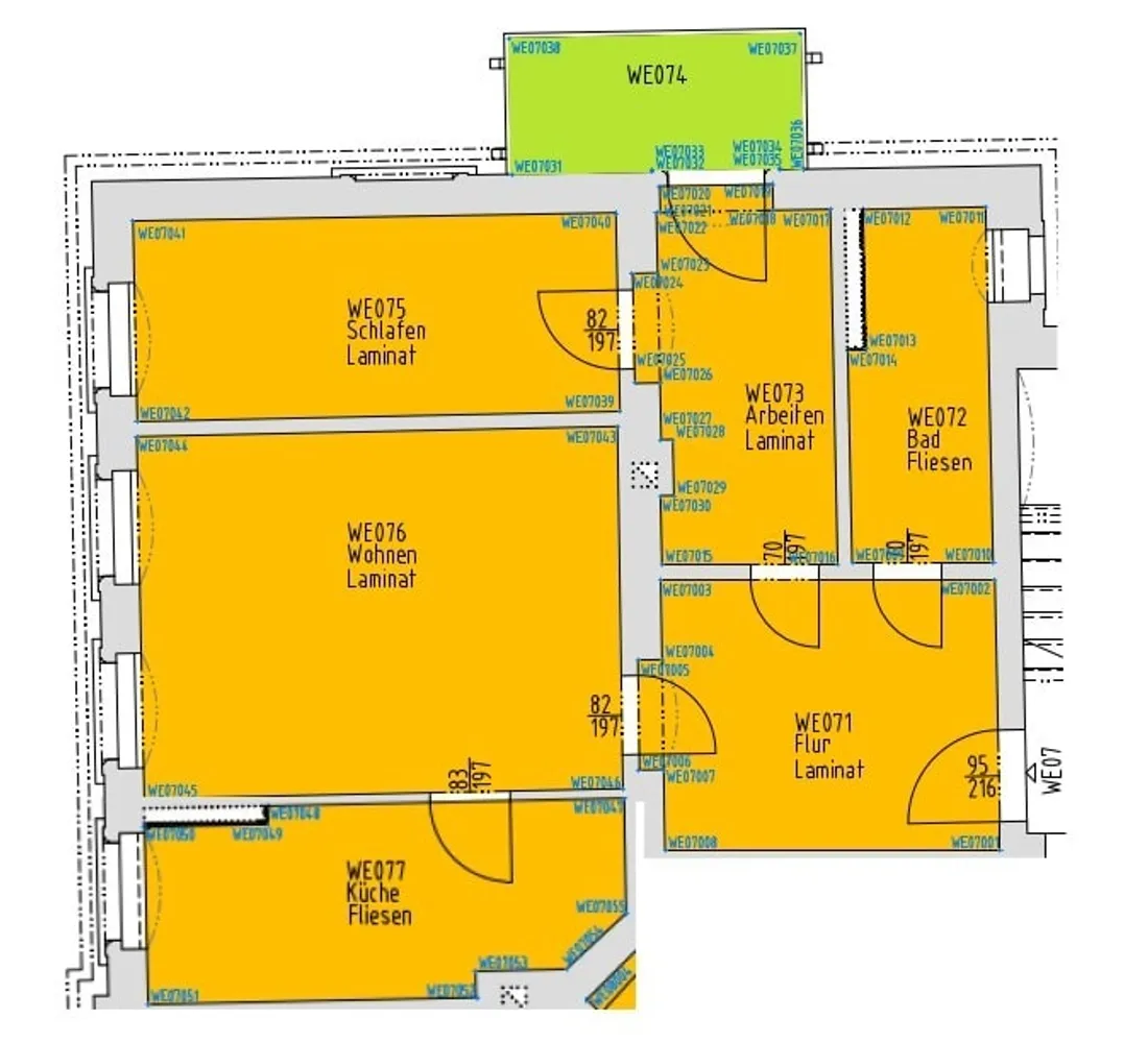 3 Zimmer Wohnung mit 62 m² in Dresden – Bild 12