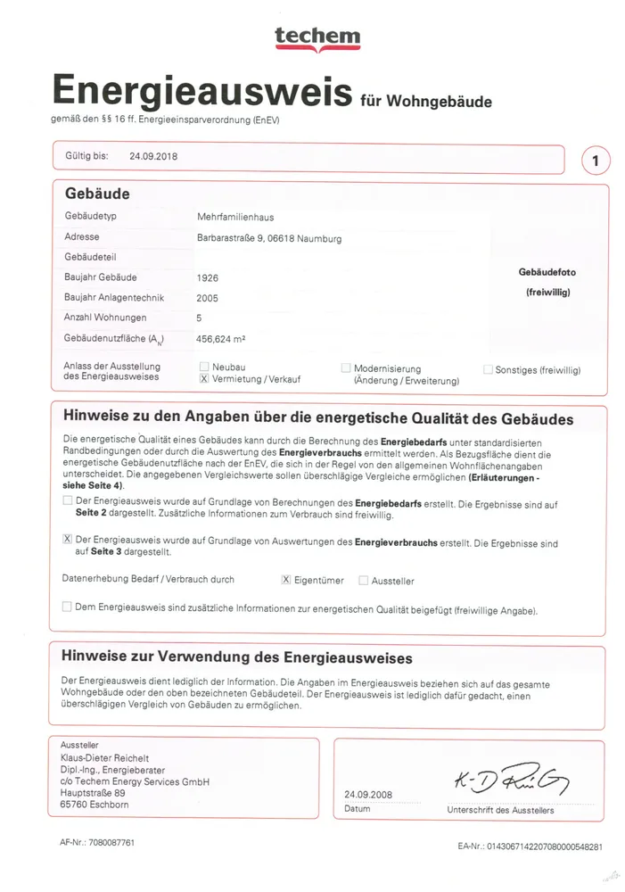 3 Zimmer Wohnung mit 56 m² in Naumburg (Saale) – Bild 4