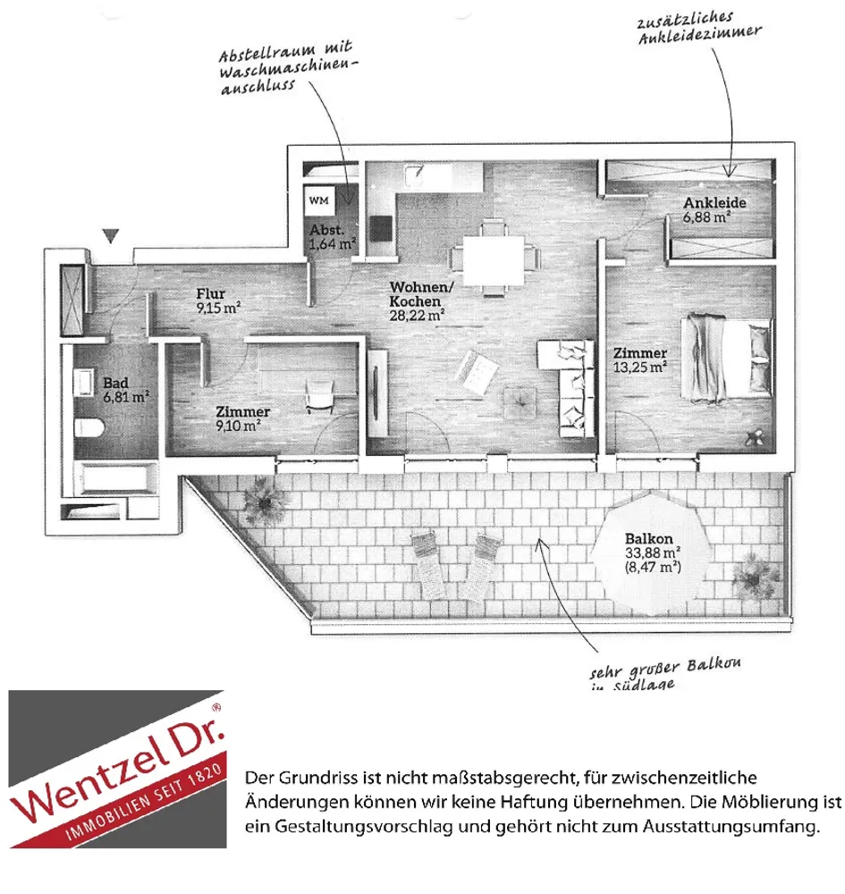3 Zimmer Wohnung mit 83 m² in Bremen – Bild 7
