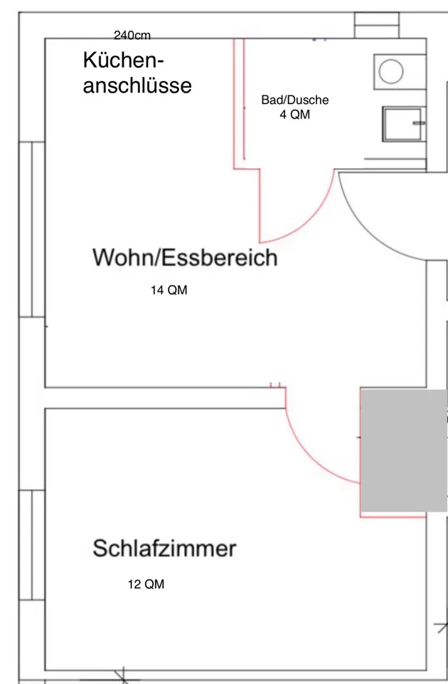 2 Zimmer Wohnung mit 52 m² in Kassel – Bild 9
