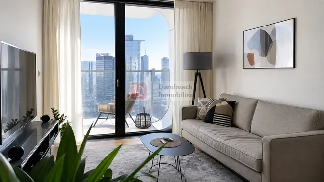 2 room apartment with 58 m² in Frankfurt am Main – Photo 3