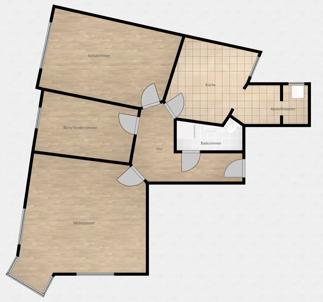 3 Zimmer Wohnung mit 110 m² in Hameln – Bild 3