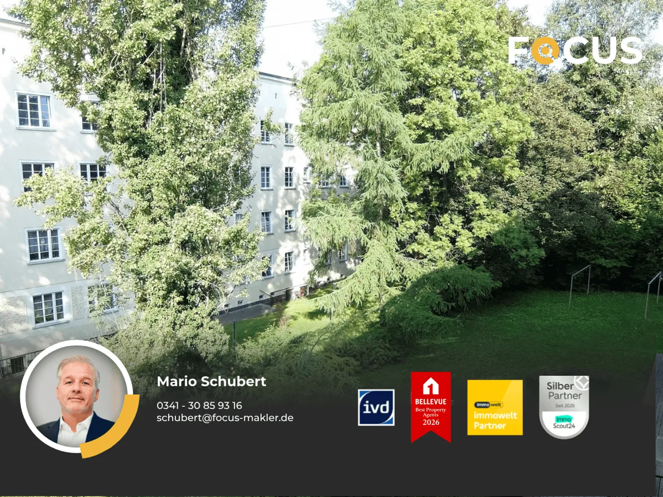 2 Zimmer Wohnung mit 45 m² in Leipzig – Bild 1