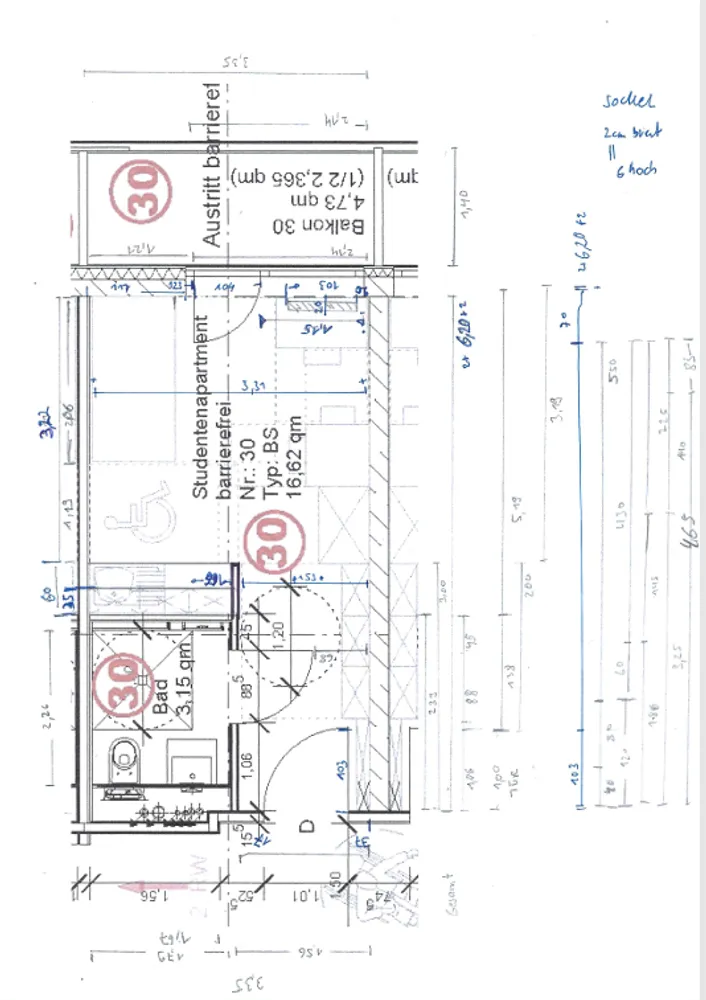 1 Zimmer Wohnung mit 22 m² in München – Bild 8