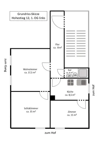 3 room apartment with 65 m² in Brunswick – Photo 7