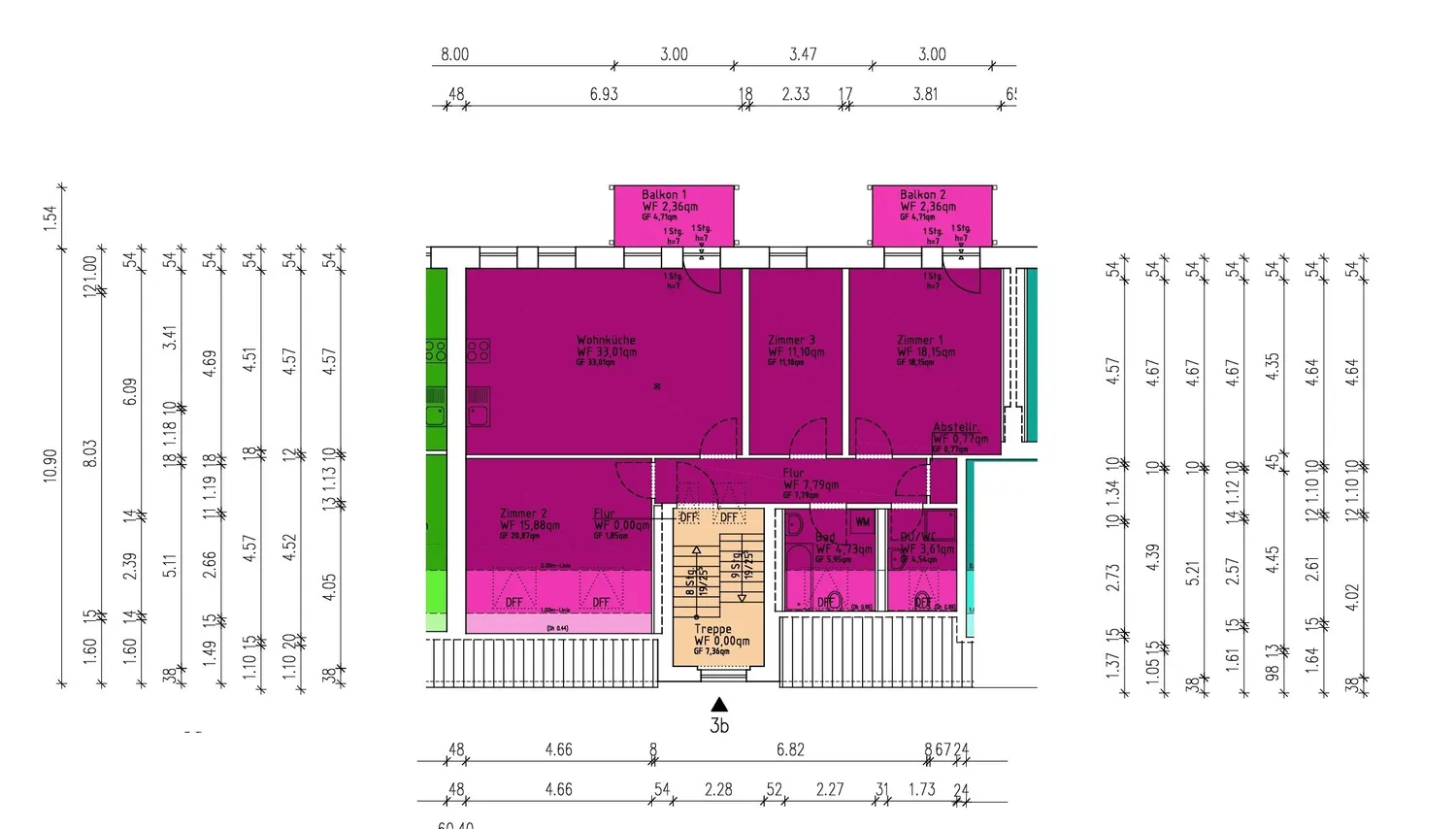 4 Zimmer Wohnung mit 101 m² in Magdeburg – Bild 5