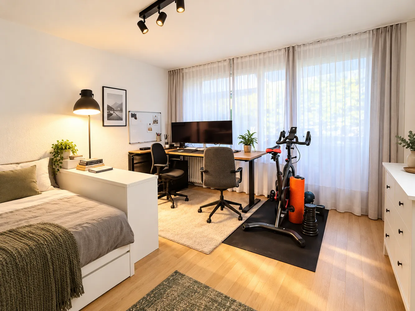 1 room apartment with 39 m² in Augsburg – Photo 2