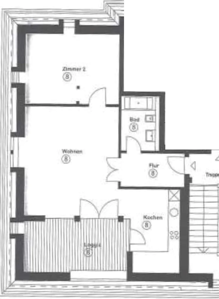 2 Zimmer Wohnung mit 70 m² in Leipzig – Bild 7